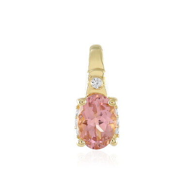 Fancy Tourmaline Silver Pendant
