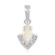 Indonesian Opal Silver Pendant