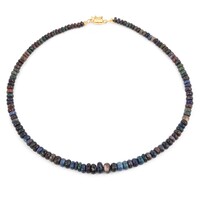 Mezezo Opal Silver Necklace