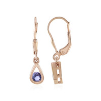 Tanzanite Silver Earrings