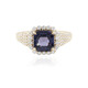 14K Luc Yen Cobalt Blue Spinel Gold Ring (AMAYANI)