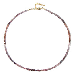 Fancy Spinel Silver Necklace