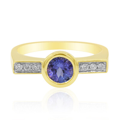 9K Tanzanite Gold Ring (de Melo)