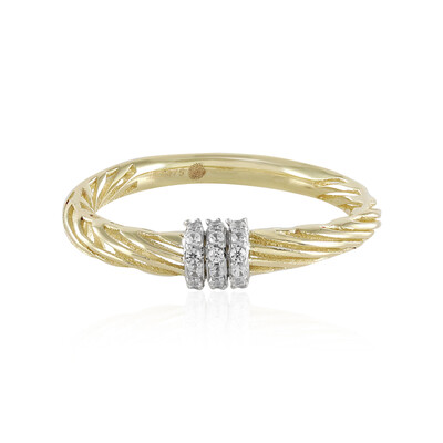 9K Zircon Gold Ring (Ornaments by de Melo)