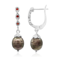 Freshwater pearl Silver Earrings (TPC)