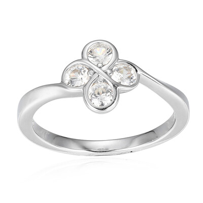 Zircon Silver Ring