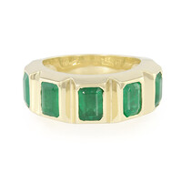 9K Sao Francisco Emerald Gold Ring (de Melo)