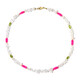 White Quartz Silver Necklace