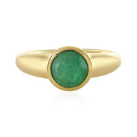 Socoto Emerald Silver Ring