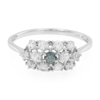 Tanzanian Sapphire Silver Ring