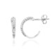 Zircon Silver Earrings