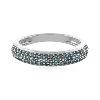 London Blue Topaz Silver Ring