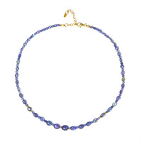 Tanzanite Silver Necklace
