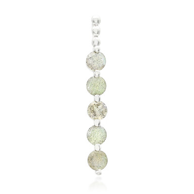 Romanian Spectrolite Silver Pendant