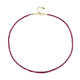 Madagascar Ruby Silver Necklace