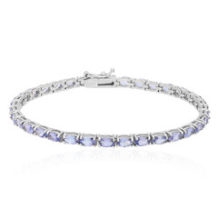 Tanzanite Silver Bracelet