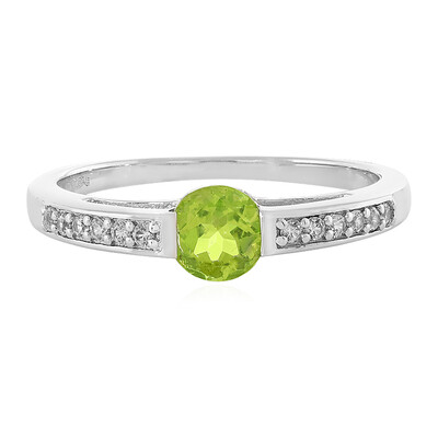 Peridot Silver Ring
