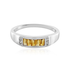 Citrine Silver Ring