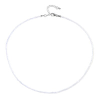 Zircon Silver Necklace