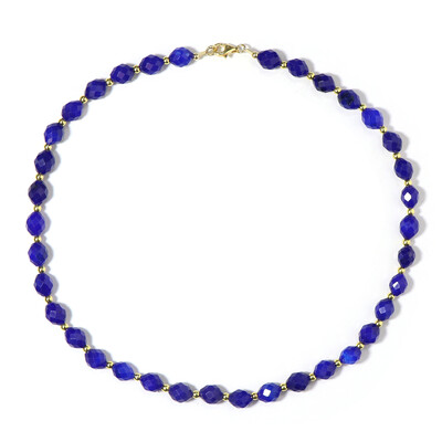 Royal Blue Quartz Silver Necklace