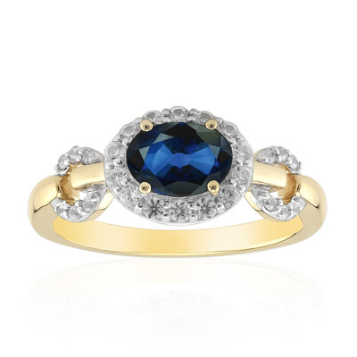 9K Queensland Blue Sapphire Gold Ring (Remy Rotenier)