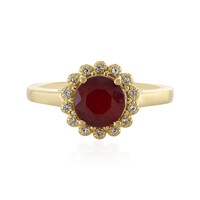 Madagascar Ruby Silver Ring
