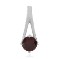 Tocantin Garnet Silver Pendant