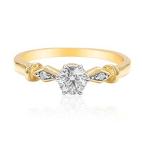 14K SI1 (G) Diamond Gold Ring
