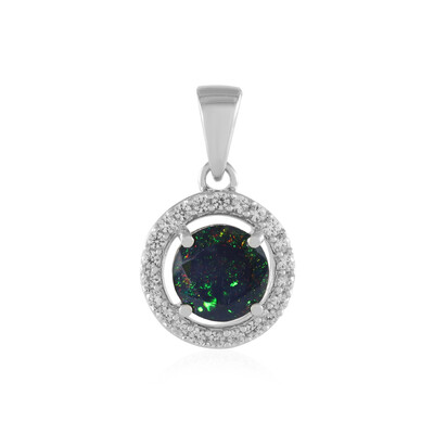 Mezezo Opal Silver Pendant