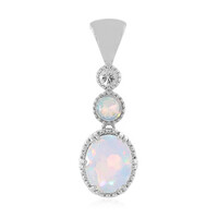 Welo Opal Silver Pendant