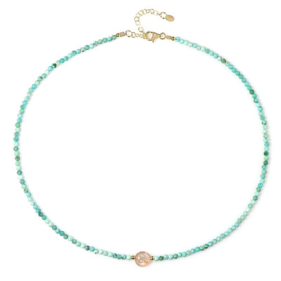 Sunstone Silver Necklace