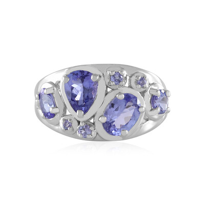 Tanzanite Silver Ring