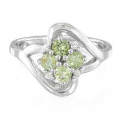 Paraiba Tourmaline Silver Ring