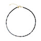 Black Tourmaline Silver Necklace