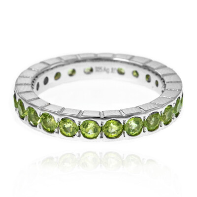 Peridot Silver Ring