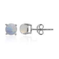 Welo Opal Silver Earrings