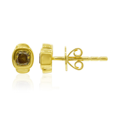 18K I3 Argyle Yellow Diamond Gold Earrings (Mark Tremonti)