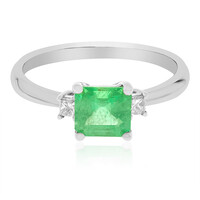 18K AAA Zambian Emerald Gold Ring (CIRARI)