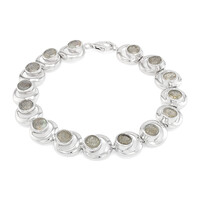 Romanian Spectrolite Silver Bracelet