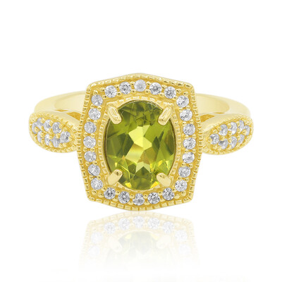 Peridot Silver Ring