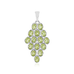 Peridot Silver Pendant