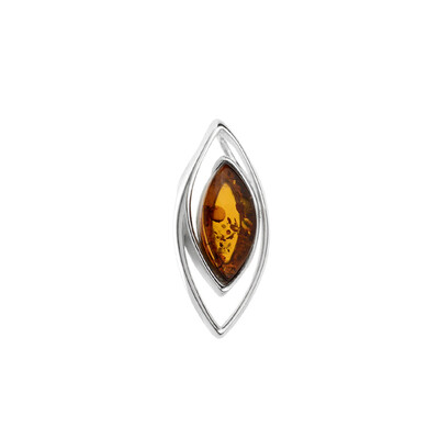Baltic Amber Silver Pendant (dagen)
