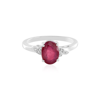 Madagascar Ruby Silver Ring