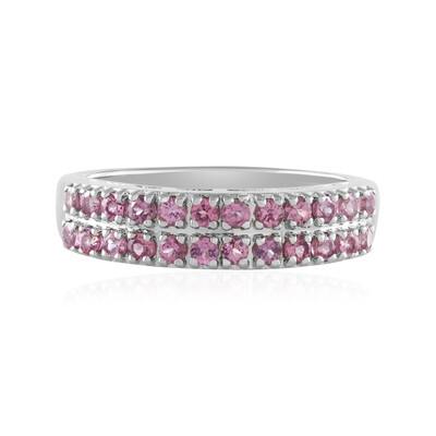 Malaya Garnet Silver Ring