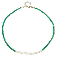 Welo Opal Silver Necklace