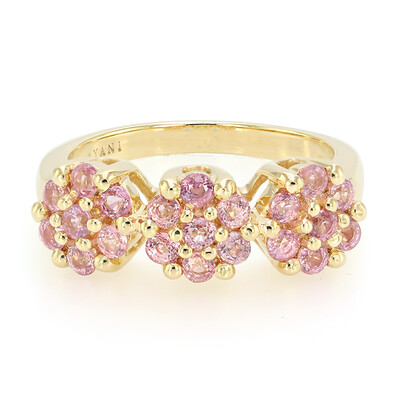 18K Unheated Padparadscha Sapphire Gold Ring (AMAYANI)