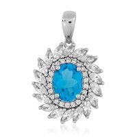 Marambaia Topaz Silver Pendant