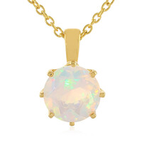 Welo Opal Silver Necklace
