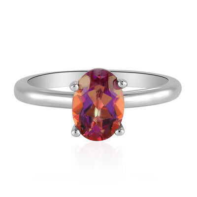 Twilight Topaz Silver Ring