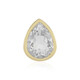 White Quartz Silver Pendant (MONOSONO COLLECTION)